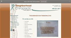 Desktop Screenshot of nextdoorchiro.com